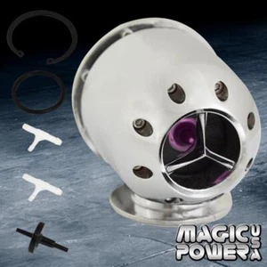 Válvula de soplado cromada Racing Trubo tipo SSQV BOV para Nissan 240SX 300ZX S13 S14 - Imagen 1 de 1