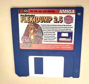 PROGRAMA INFORMÁTICO FLEXIDUMP 2.5 / COMMODORE / AMIGA / sin probar - Imagen 1 de 3