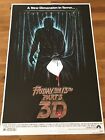 Movie Poster Friday The 13Th Part 3 430Mm X 650Mm (Bit Bigger Than A2)