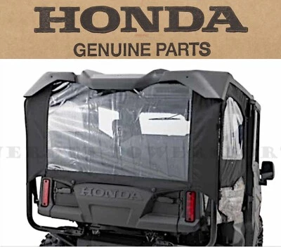 Panel trasero de tela ventana 5 plazas 14-25 Pioneer SXS1000-5 genuino Honda #Y292 Foto 1 de 2