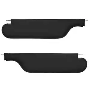 For Chevy Chevelle coupe sedan wagon Sunvisors Sun Visor Black Pair New 1969-70 - Picture 1 of 2