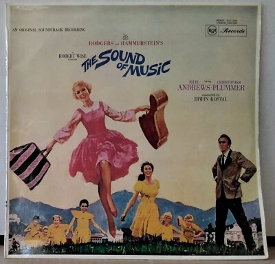 THE SOUND OF MUSIC Soundtrack ROGERS & HAMMERSTEIN 1965 RCA LOC-2005 MONO AUS LP - Image 1 of 3