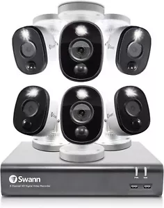 Swann 6 Camera 8 Channel 1080p Full HD DVR Security System - Picture 1 of 7
