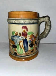 Vintage Hand Painted Bavarian Beer Stein Mug : Made in Japan - Picture 1 of 6
