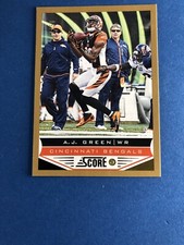 A.J Green 2013 Score Gold Zone Parallel Card #41 #d 14/50 Bengals *Noles2148*