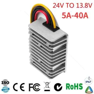 24V to 13.8V 5A-40A Transformer Stabilizer dc-dc step down module Converter Buck - Picture 1 of 20