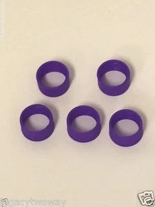 Motorola MOTOTRBO 5Pk Purple 32012144005 Antenna ID Band XPR3300 XPR3500 XPR7350 - Picture 1 of 2