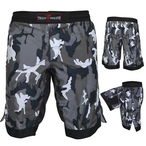 MMA Fight Shorts Grappling Short Kickboxen Käfig Kampfshorts Gym Training - Bild 1 von 5