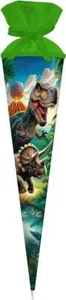Goldbuch Schultüte Dinosaurier Vulkan Grün 70x19 cm - Bild 1 von 1