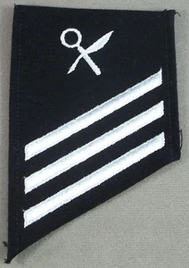 US Navy Striker Rate E-3 Intelligence Specialist On Cotton - Picture 1 of 1