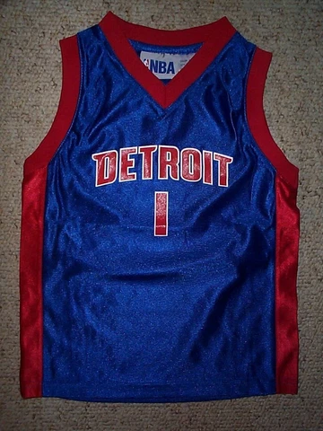 Detroit Pistons CHAUNCEY BILLUPS nba Jersey YOUTH KIDS BOYS CHILDRENS (4) Cover