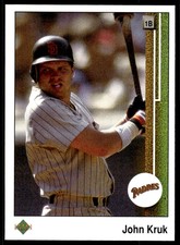 1989 Upper Deck John Kruk San Diego Padres #280