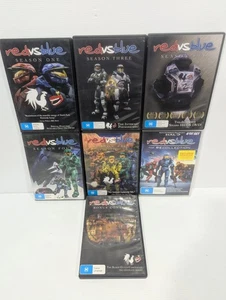 Red Vs. Blue DVD Set : Season 1 To 8 Plus Bonus Disc | Halo Xbox Bungie 343 - Picture 1 of 24