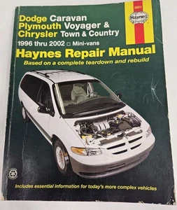 Haynes Dodge Caravan 30011 Repair Manual 1996 - 2002 Mini Van Plymouth Chrysler - Bild 1 von 11