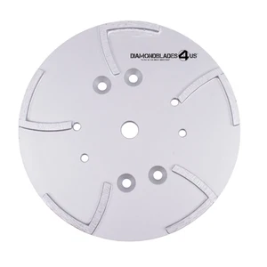 "Placa de disco de cabezal de molienda de concreto profesional de 10"" para amoladora de piso Edco Pro Plus" - Imagen 1 de 1