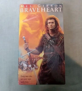 1995 BRAVEHEART Mel Gibson VHS Movie 2 Tape Set Factory Sealed - Picture 1 of 10