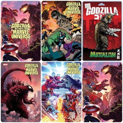 GODZILLA DESTROYS THE MARVEL UNIVERSE #5 **COVER SELECT** PRE-SALE 11/19/2025
