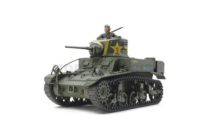 TAMIYA 35360 1/35 Tanque Ligero U.S. M3 Stuart Producción Tardía - Imagen 1 de 2