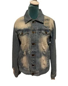 Rue 21 Womens Blue Jean Jacket Sz Small - Picture 1 of 5