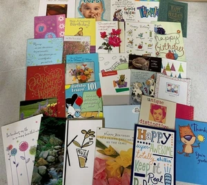 Greeting Card Lot of 100 Cards W/ Envelopes Birthday Holiday All-Occasion NEW - Picture 1 of 6