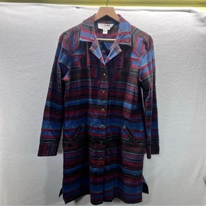 Vestido Abrigo Largo Azteca Occidental Back In the Saddle para Mujer M Hermoso 2745 - Imagen 1 de 9