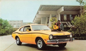 1973 Mercury Comet GT 2-door Postcard Dealer Penoyer Central Square, NY  K10 - Picture 1 of 2