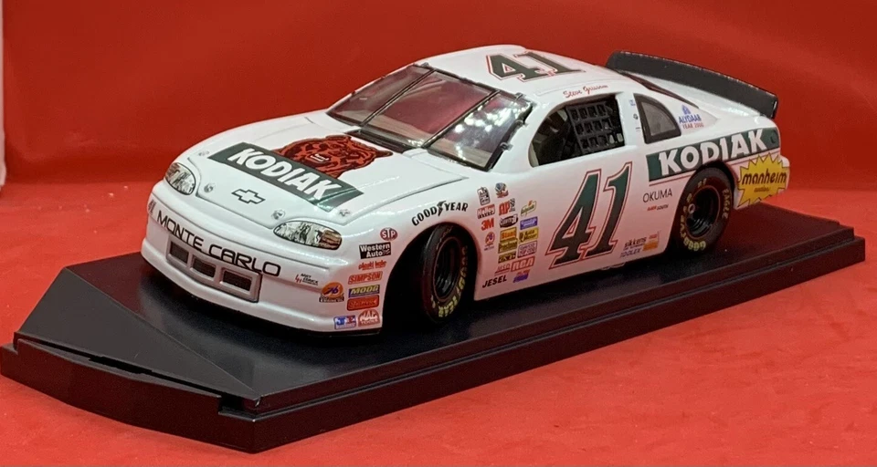 Steve Grissom #41 Kodiak 1997 Chevrolet Monte Carlo 1:24 RCCA carro janela transparente - Imagem 1 de 4
