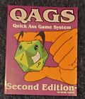 Qags Quick Ass Game System 2Nd  Edition Roleplaying Rpg Book  2003 Hex Games