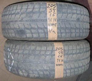 205/55 R16 91H 2x WANLI Snowgrip S-1083 winter M+S pneumatici Invernali USATI - Foto 1 di 2
