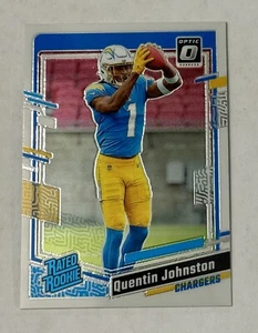 QUENTIN JOHNSTON Donruss Optic ROOKIE “Rated Rookie” RC - Picture 1 of 2