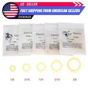 Dental Orthodontic Rubber Bands Elastics Latex Braces Non-toxic Tool 3.5Oz. - Picture 1 of 14