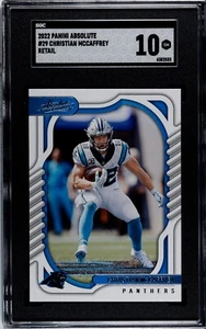 Christian McCaffrey 2022 Panini Absolute Football #29 NFL 49’ers/Panthers SGC 10 - Picture 1 of 2