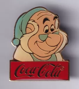 RARE PINS PIN'S .. DISNEY USA COCA COLA COKE BLANCHE NEIGE PROF & 7 NAINS ~25 - Imagen 1 de 1