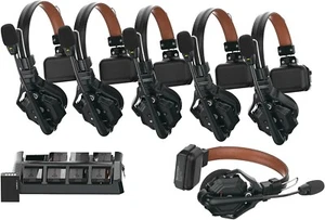 Hollyland Solidcom C1 Pro Wireless Intercom Headset System 6-Person 1100ft ENC - Picture 1 of 9