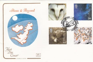 (95035) Above & Beyond GB Cotswold FDC Outer Space Leicester 2000 - Imagen 1 de 1
