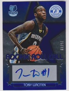 Tony Wroten 2012-13 Totally Certified #59 Rookie Roll Call BLUE 25/49 RC AUTO - Picture 1 of 2