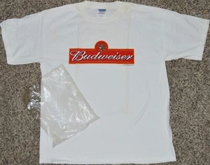 LAST CHANCE READ READ Y2K NEW 2000 Budweiser Tee T Shirt Beer Anheuser Busch XL - Picture 1 of 4