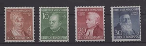 (WH23463) GERMANY - 1952, MI 156/159, MH, CV €55, SEE SCANS - Picture 1 of 2