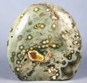 138g Raw Natural Ocean Jasper Quartz Geode Crystal sphere HEALING - Picture 1 of 12