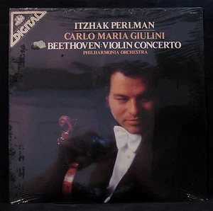 BEETHOVEN: GEIGENKONZERT - Itzhak Perlman - versiegeltes Album - ENGEL #DS 37471 digital - Bild 1 von 2