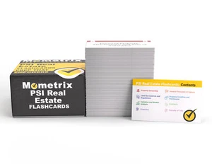 PSI Real Estate Exam Prep Study Cards 2024-2025 (boxed) - Picture 1 of 1