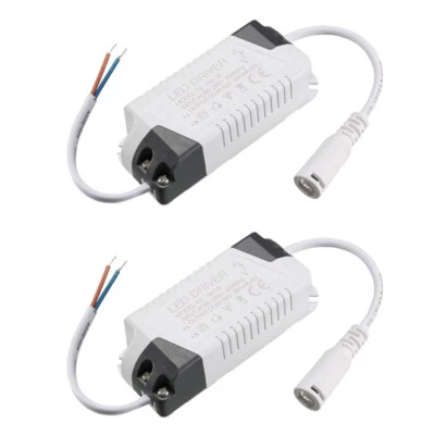 2PCS 12-18W 300mA AC85-265V Output LED Driver 36-65V DC - Image 1 of 4