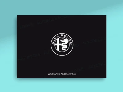 Libro de historia de servicio de vagón deportivo Alfa Romeo 159 en blanco para todos los modelos Foto 1 de 4