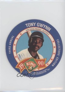 1990 King-B Collector's Edition Discs Food Issue Tony Gwynn #3 HOF