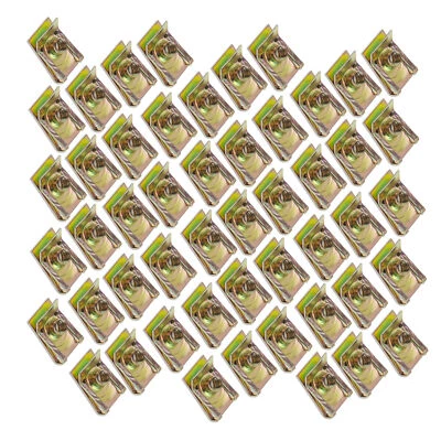 M6 x 1.0p para perno de máquina M6 universal GSXR CBR 50x tuerca en U carenado clip sujetador Foto 1 de 2