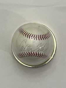 Autógrafo de béisbol firmado por Carlton Fisk Chicago White Sox Boston Red Sox RF - Imagen 1 de 3
