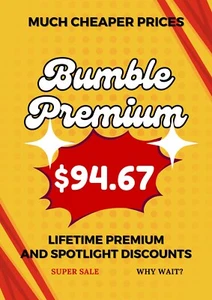 Bumble premium account en Spotlights - Afbeelding 1 van 1
