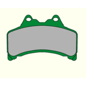 Fits 2001 Honda XR400R Organic Brake Pad 8387541 - Picture 1 of 1