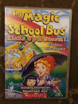 THE MAGIC SCHOOL BUS KICKS UP A STORM DVD KIDS 4 EPISODES  - Image 1 of 2