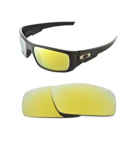NEUE POLARISIERTE ERSATZGLÄSER 24K GOLD FÜR OAKLEY DET CORD SONNENBRILLE - Bild 1 von 4